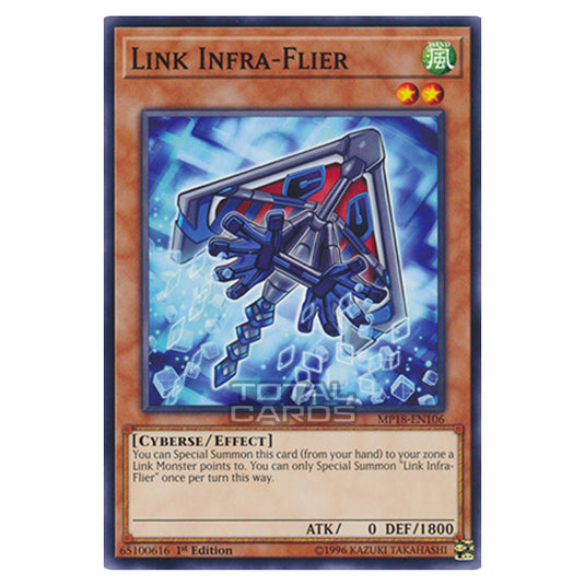 Yu-Gi-Oh! - 2018 Mega-Tin Mega Pack - Link Infra-Flier (Common) MP18-EN106