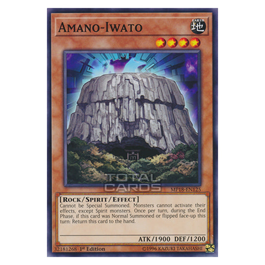 Yu-Gi-Oh! - 2018 Mega-Tin Mega Pack - Amano-Iwato (Common) MP18-EN125