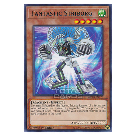 Yu-Gi-Oh! - 2018 Mega-Tin Mega Pack - Fantastic Striborg (Rare) MP18-EN126