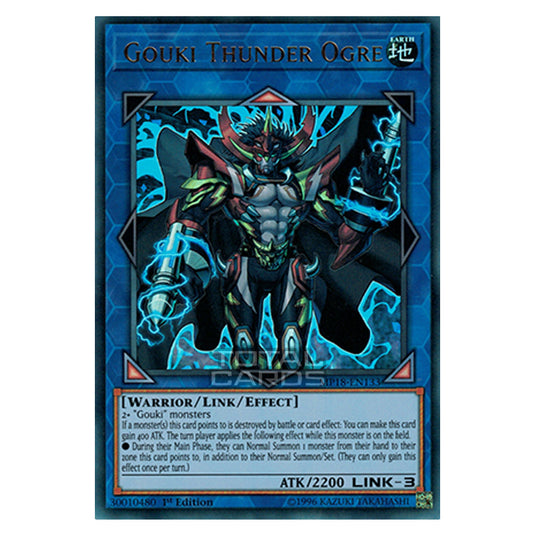 Yu-Gi-Oh! - 2018 Mega-Tin Mega Pack - Gouki Thunder Ogre (Ultra Rare) MP18-EN133