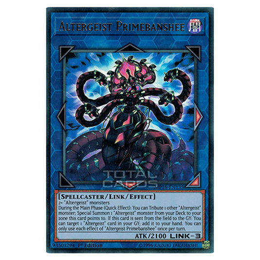 Yu-Gi-Oh! - 2018 Mega-Tin Mega Pack - Altergeist Primebanshee (Ultra Rare) MP18-EN135