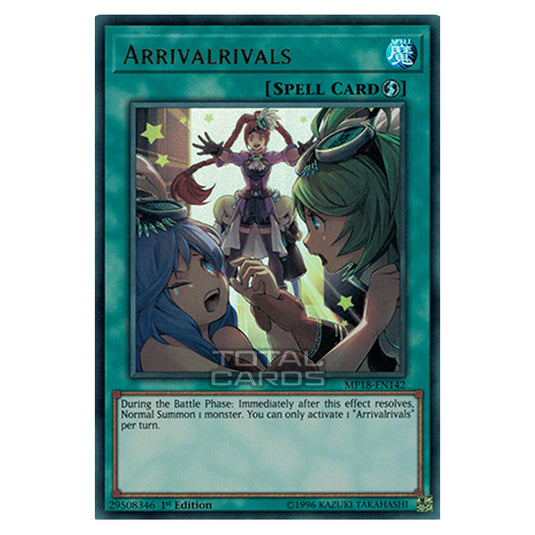 Yu-Gi-Oh! - 2018 Mega-Tin Mega Pack - Arrivalrivals (Ultra Rare) MP18-EN142