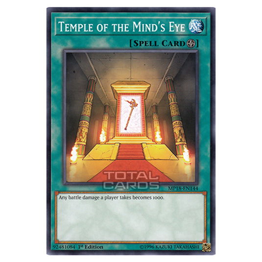 Yu-Gi-Oh! - 2018 Mega-Tin Mega Pack - Temple of the Mind's Eye (Common) MP18-EN144