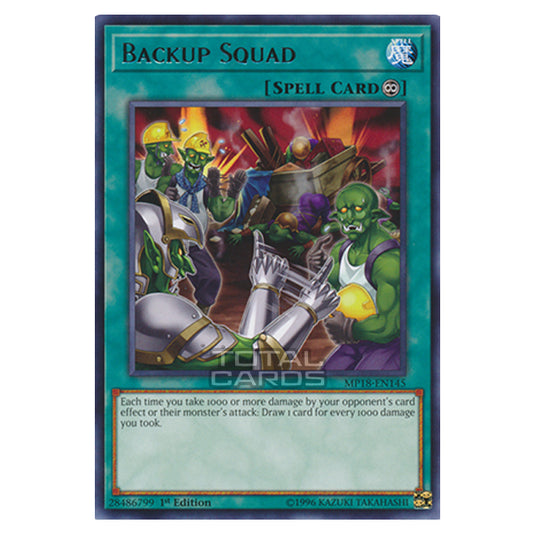 Yu-Gi-Oh! - 2018 Mega-Tin Mega Pack - Backup Squad (Rare) MP18-EN145