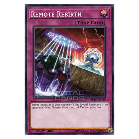 Yu-Gi-Oh! - 2018 Mega-Tin Mega Pack - Remote Rebirth (Common) MP18-EN149