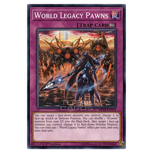 Yu-Gi-Oh! - 2018 Mega-Tin Mega Pack - World Legacy Pawns (Common) MP18-EN153