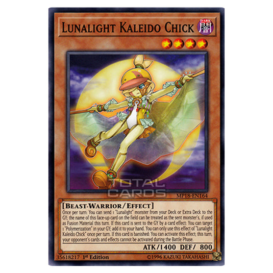 Yu-Gi-Oh! - 2018 Mega-Tin Mega Pack - Lunalight Kaleido Chick (Common) MP18-EN164