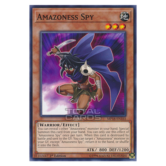 Yu-Gi-Oh! - 2018 Mega-Tin Mega Pack - Amazoness Spy (Common) MP18-EN165