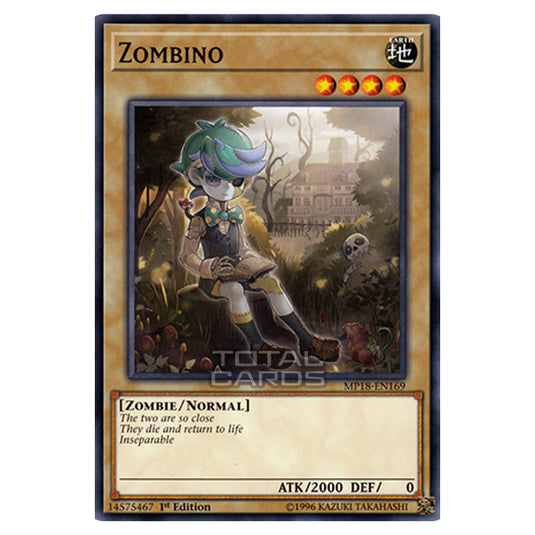 Yu-Gi-Oh! - 2018 Mega-Tin Mega Pack - Zombino (Common) MP18-EN169