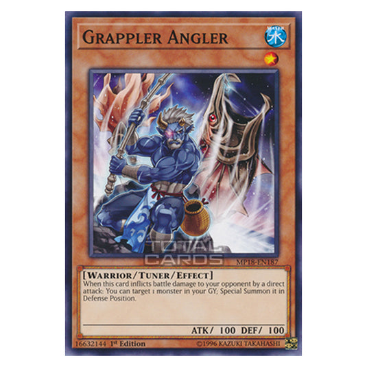 Yu-Gi-Oh! - 2018 Mega-Tin Mega Pack - Grappler Angler (Common) MP18-EN187