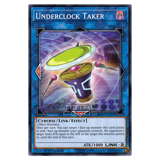 Yu-Gi-Oh! - 2018 Mega-Tin Mega Pack - Underclock Taker (Common) MP18-EN196