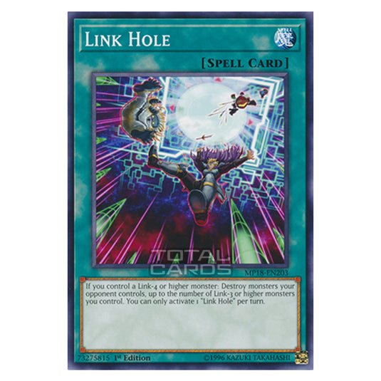 Yu-Gi-Oh! - 2018 Mega-Tin Mega Pack - Link Hole (Common) MP18-EN203