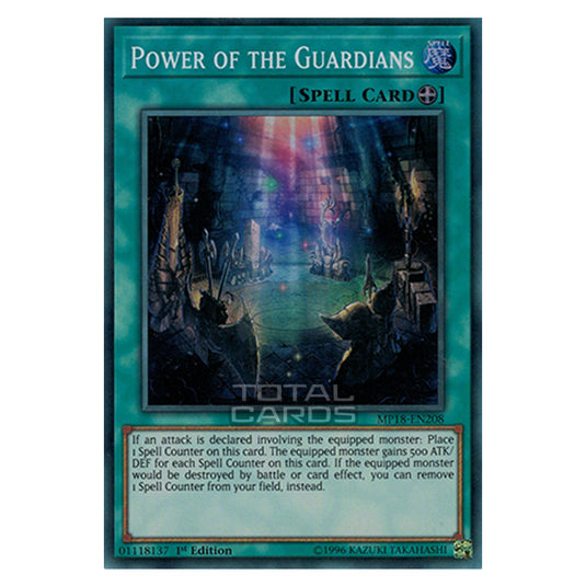 Yu-Gi-Oh! - 2018 Mega-Tin Mega Pack - Power of the Guardians (Super Rare) MP18-EN208