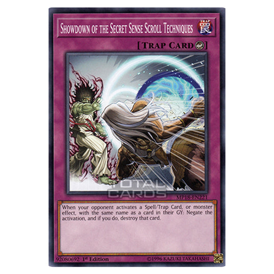 Yu-Gi-Oh! - 2018 Mega-Tin Mega Pack - Showdown of the Secret Sense Scroll Techniques (Common) MP18-EN221