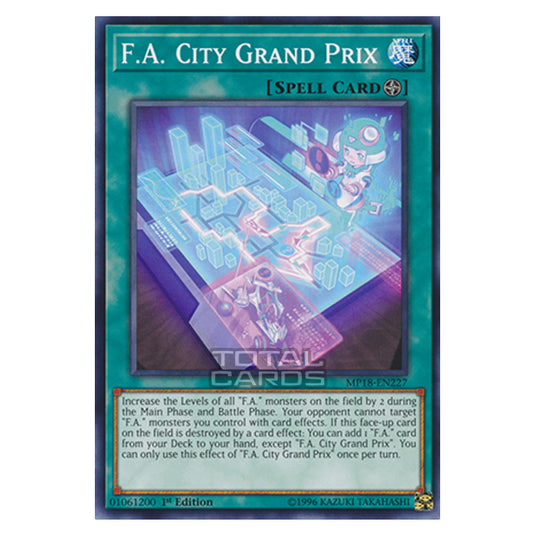 Yu-Gi-Oh! - 2018 Mega-Tin Mega Pack - F.A. City Grand Prix (Common) MP18-EN227