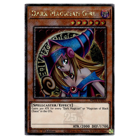 Dark Magician Girl MP24-EN009 card from the Yu-Gi-Oh! set Dueling Mirrors