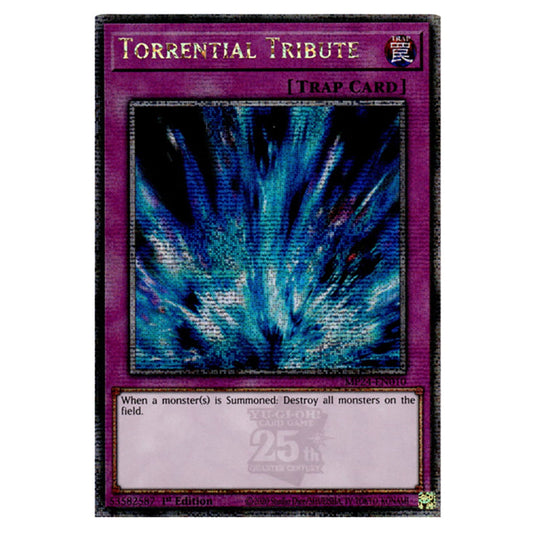 Torrential Tribute MP24-EN010 card from the Yu-Gi-Oh! set Dueling Mirrors