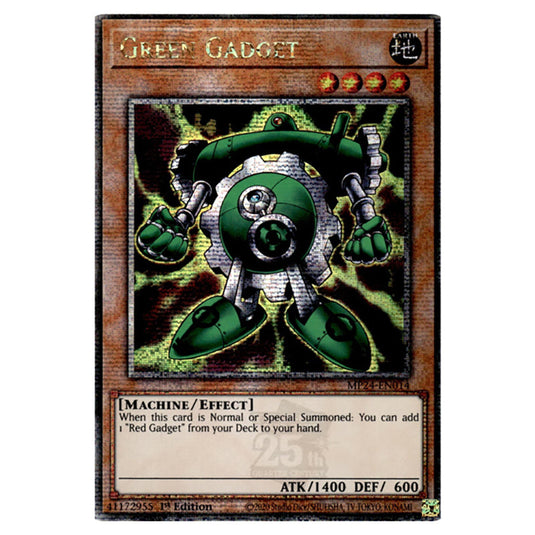 Green Gadget MP24-EN014 card from the Yu-Gi-Oh! set Dueling Mirrors