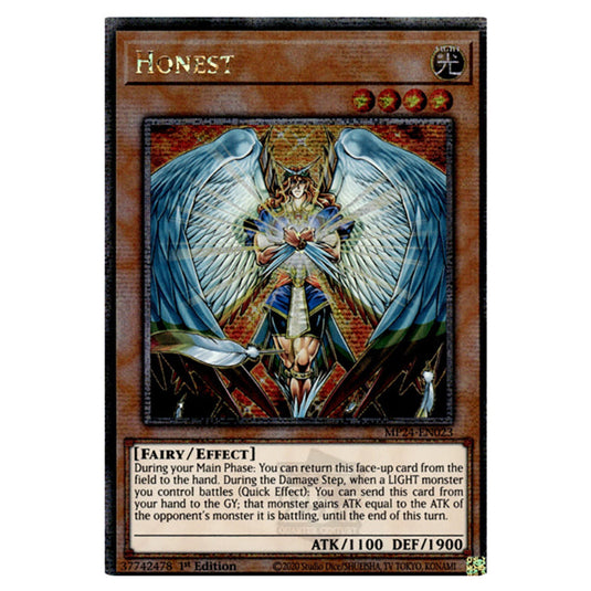 Honest MP24-EN023 card from the Yu-Gi-Oh! set Dueling Mirrors