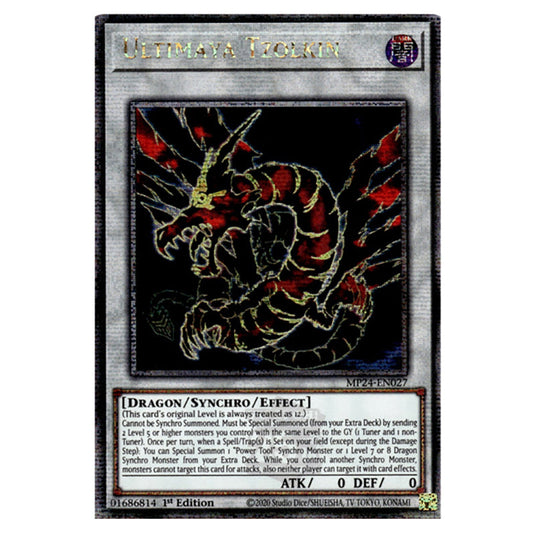 Ultimaya Tzolkin MP24-EN027 card from the Yu-Gi-Oh! set Dueling Mirrors