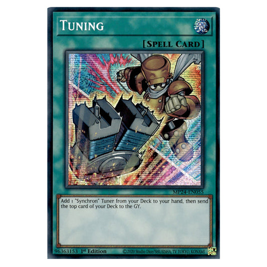 Tuning (alternate artwork) MP24-EN055 card from the Yu-Gi-Oh! set Dueling Mirrors