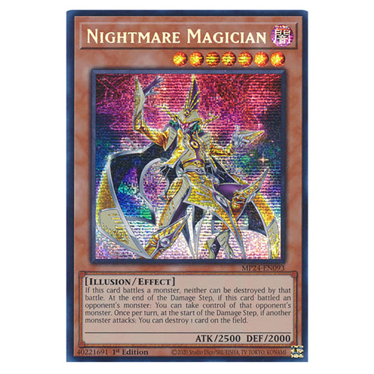 Nightmare Magician MP24-EN093 card from the Yu-Gi-Oh! set Dueling Mirrors