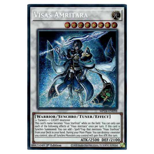 Visas Amritara MP24-EN098 card from the Yu-Gi-Oh! set Dueling Mirrors