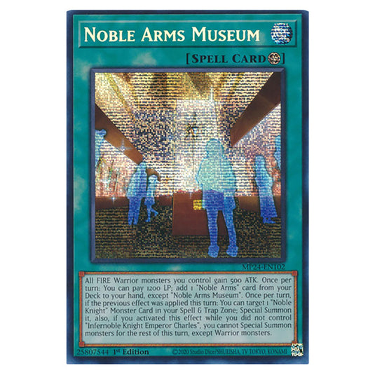 Noble Arms Museum MP24-EN102 card from the Yu-Gi-Oh! set Dueling Mirrors