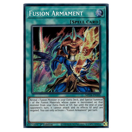 Fusion Armament MP24-EN105 card from the Yu-Gi-Oh! set Dueling Mirrors