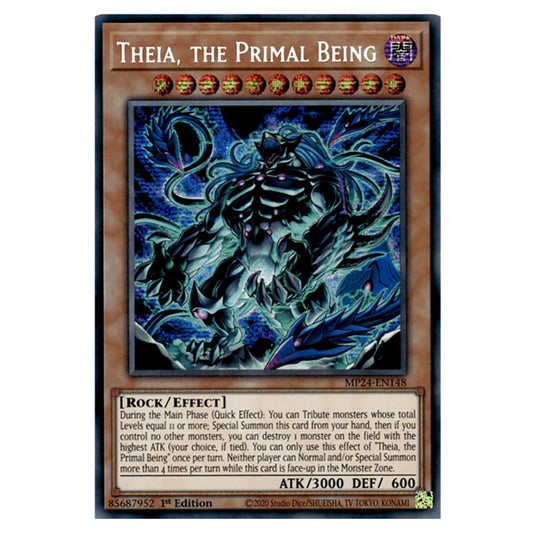 Theia, the Primal Being MP24-EN148 card from the Yu-Gi-Oh! set Dueling Mirrors