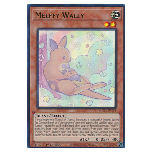 Melffy Wally MP24-EN153 card from the Yu-Gi-Oh! set Dueling Mirrors