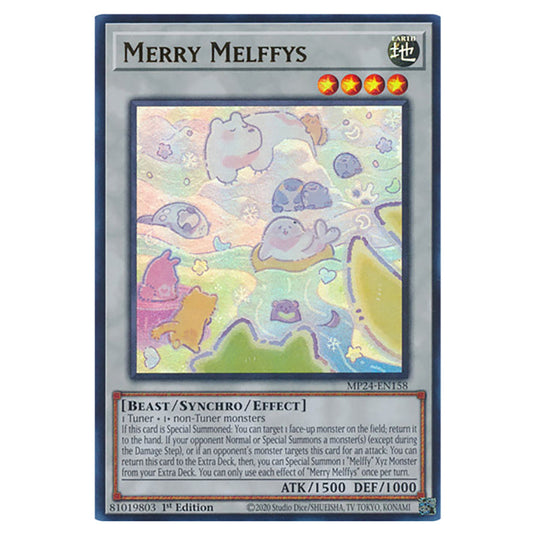 Merry Melffys MP24-EN158 card from the Yu-Gi-Oh! set Dueling Mirrors