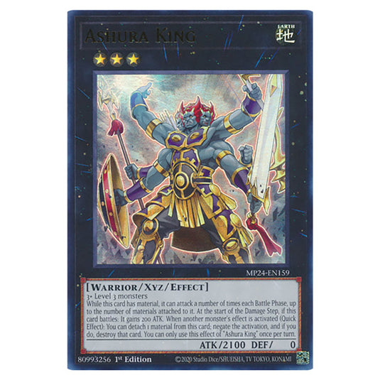 Ashura King MP24-EN159 card from the Yu-Gi-Oh! set Dueling Mirrors