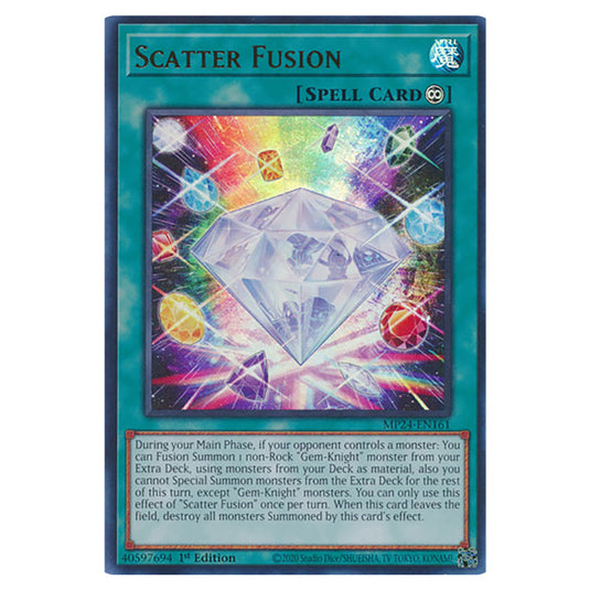 Scatter Fusion MP24-EN161 card from the Yu-Gi-Oh! set Dueling Mirrors