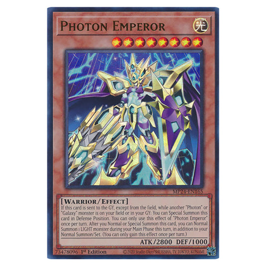 Photon Emperor MP24-EN165 card from the Yu-Gi-Oh! set Dueling Mirrors