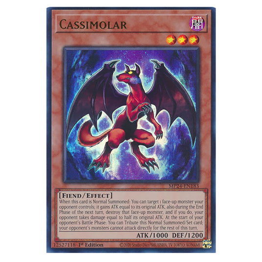 Cassimolar MP24-EN183 card from the Yu-Gi-Oh! set Dueling Mirrors