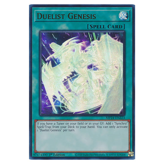 Duelist Genesis MP24-EN223 card from the Yu-Gi-Oh! set Dueling Mirrors