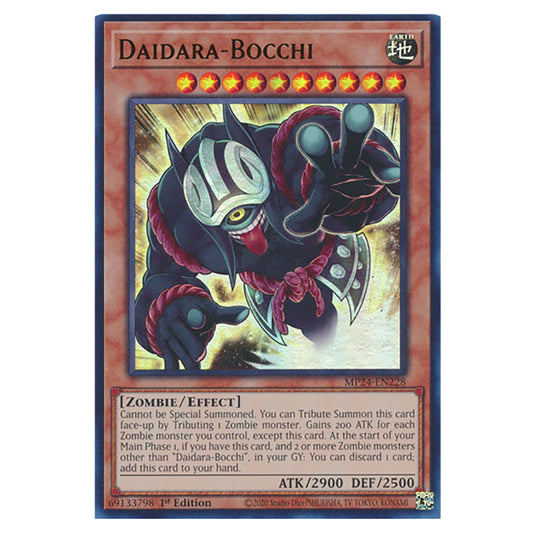 Daidara-Bocchi MP24-EN228 card from the Yu-Gi-Oh! set Dueling Mirrors