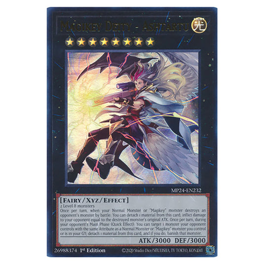 Magikey Deity - Ashtartu MP24-EN232 card from the Yu-Gi-Oh! set Dueling Mirrors