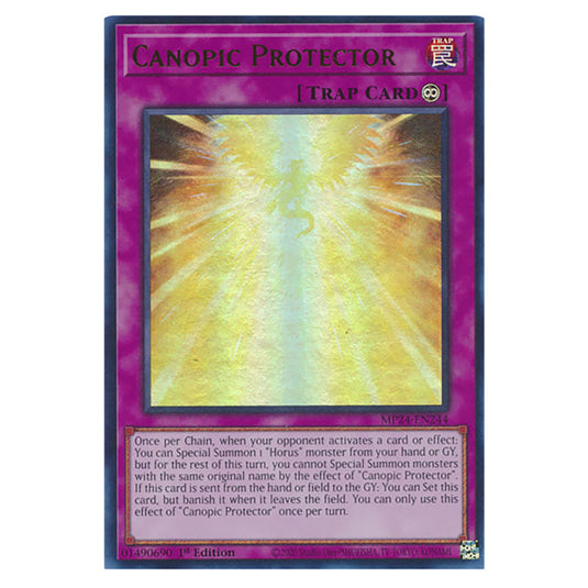 Canopic Protector MP24-EN244 card from the Yu-Gi-Oh! set Dueling Mirrors