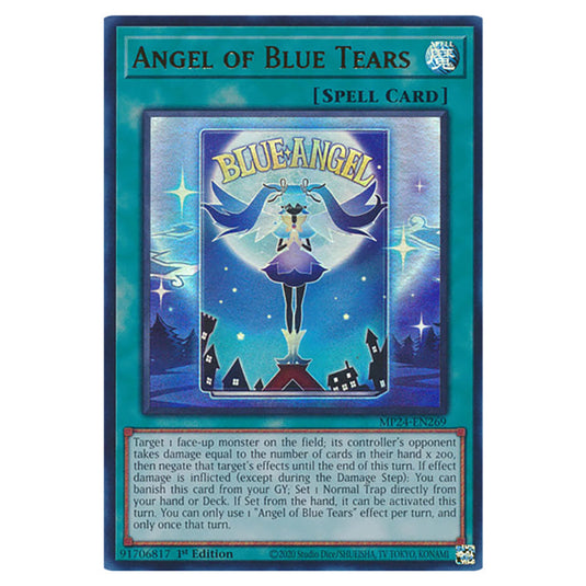 Angel of Blue Tears MP24-EN269 card from the Yu-Gi-Oh! set Dueling Mirrors