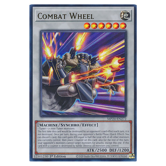 Combat Wheel MP24-EN272 card from the Yu-Gi-Oh! set Dueling Mirrors