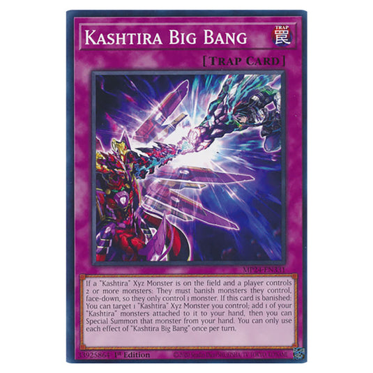 Kashtira Big Bang MP24-EN331 card from the Yu-Gi-Oh! set Dueling Mirrors