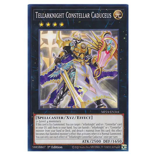 Tellarknight Constellar Caduceus MP24-EN344 card from the Yu-Gi-Oh! set Dueling Mirrors