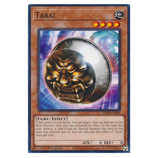 Tarai MP24-EN389 card from the Yu-Gi-Oh! set Dueling Mirrors