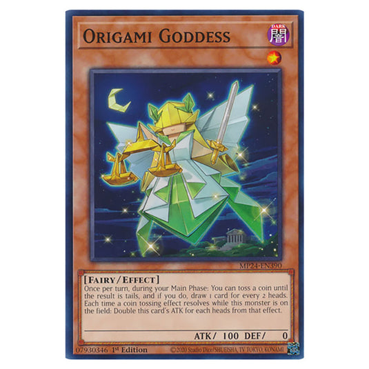 Origami Goddess MP24-EN390 card from the Yu-Gi-Oh! set Dueling Mirrors