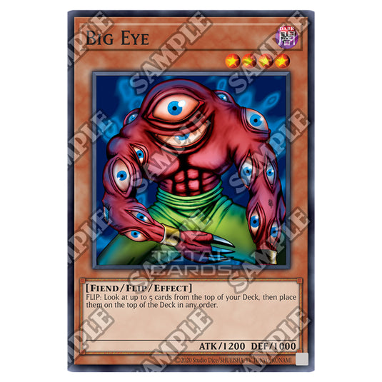 Yu-Gi-Oh! - Metal Raiders - 25th Anniversary Reprint - Big Eye (Common) MRD-25-EN017 Yu-Gi-Oh! - Metal Raiders - 25th Anniversary Reprint - Big Eye (Common) MRD-25-EN017