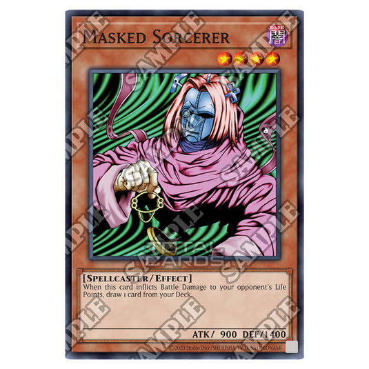 Yu-Gi-Oh! - Metal Raiders - 25th Anniversary Reprint - Masked Sorcerer (Rare) MRD-25-EN019