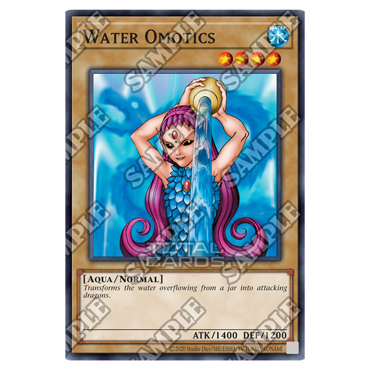 Yu-Gi-Oh! - Metal Raiders - 25th Anniversary Reprint - Water Omotics (Common) MRD-25-EN021