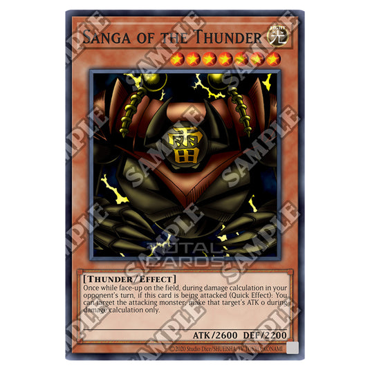 Yu-Gi-Oh! - Metal Raiders - 25th Anniversary Reprint - Sanga of the Thunder (Super Rare) MRD-25-EN025